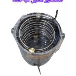 تقطیر گلابگیر عرقگیر کندانسور استیل آبی سایز 1