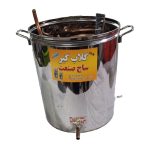 دستگاه تقطیر گلابگیر عرقگیر کندانسور مسی آبی سایز ۳