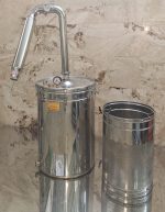 دستگاه تقطیر گلابگیر عرقگیر تمام استیل مدل B10 - تصویر 3